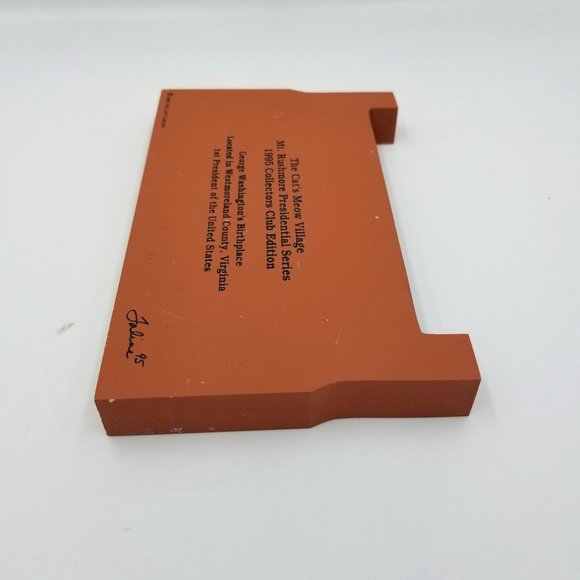 Cat's Meow Village George Washington's Birthplace Located in Westmoreland County - Picture 6 of 8